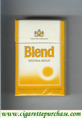 Blend Extra Mild cigarettes Finland Sweden